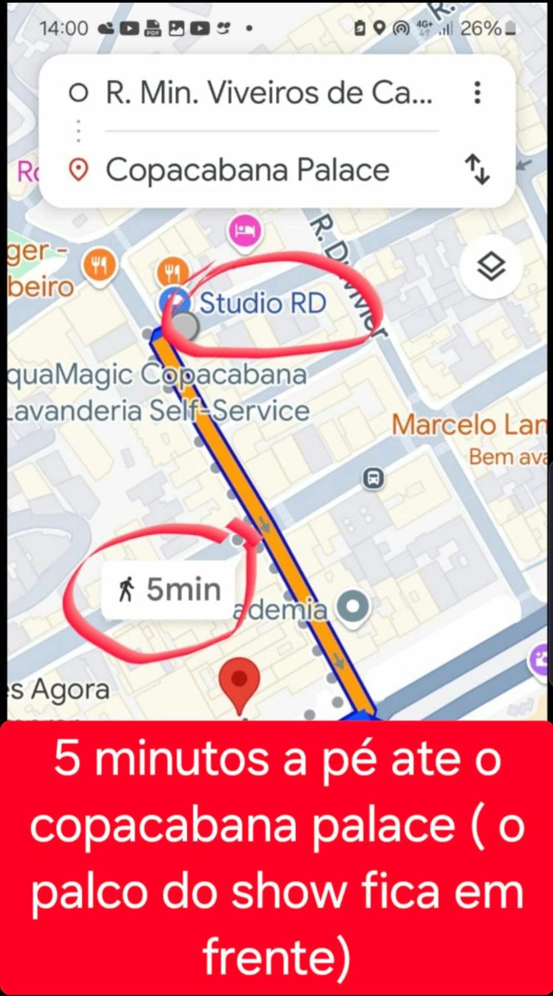Studiord Copacabana 250M Da Praia Esquina Com A Rua Do Copacabana Palace Rodolfo Dantas Rio de Janeiro Eksteriør billede